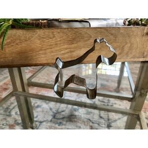 Vintage Dog Metal Cookie Cutter- Animal shape